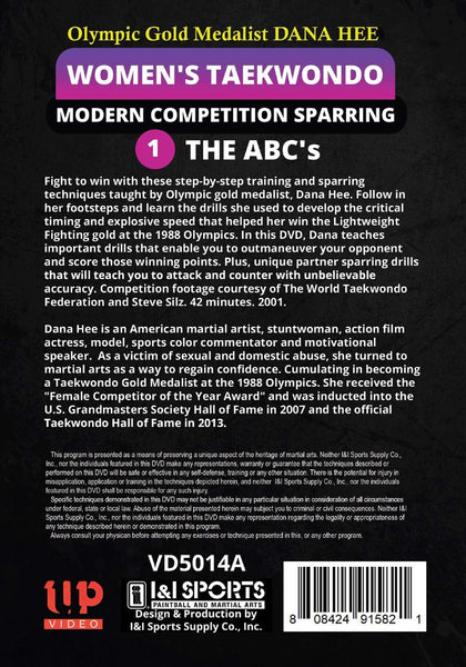 3 DVD SET Taekwondo Modern Competition Sparring Strategy Training Dana Hee