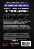 3 DVD SET Taekwondo Modern Competition Sparring Strategy Training Dana Hee