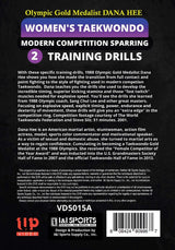 3 DVD SET Taekwondo Modern Competition Sparring Strategy Training Dana Hee