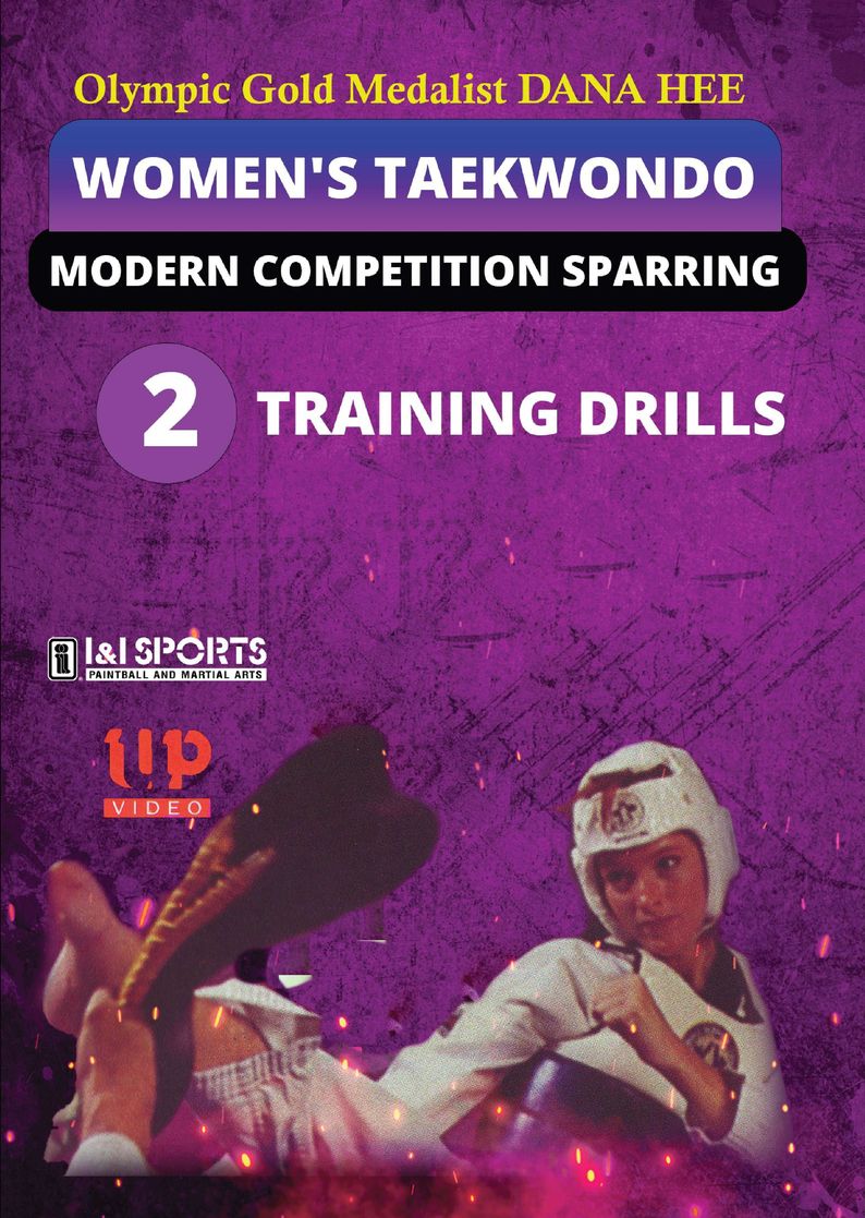 Taekwondo Training Drills Modern Competition Sparring DVD Dana Hee korean karate