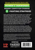 3 DVD SET Taekwondo Modern Competition Sparring Strategy Training Dana Hee
