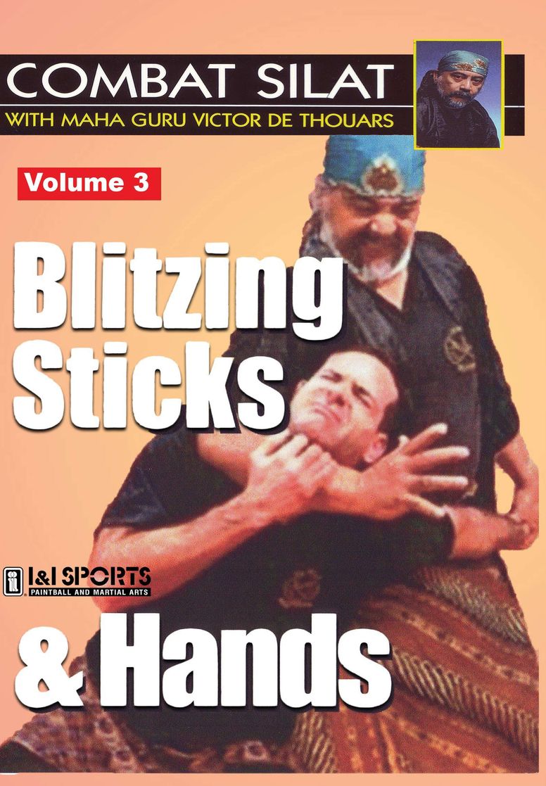 Indonesian Combat Pentjak Silat #3 Blitzing Sticks Hands DVD Victor deThouars