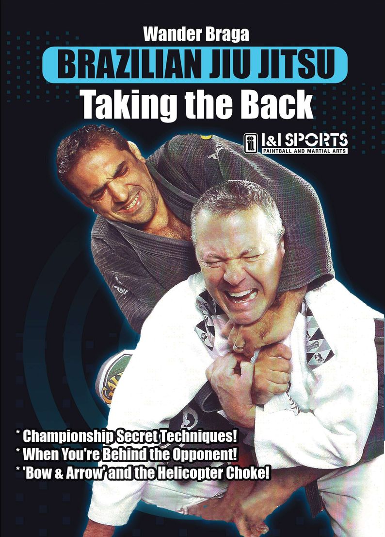 Brazilian Jiu-Jitsu Taking the Back DVD Wander Braga MMA Vale Tudo