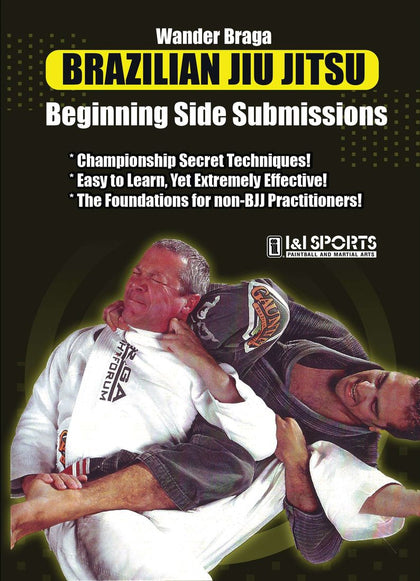 Brazilian Jiu-Jitsu Beginning Side Submissions DVD Wander Braga