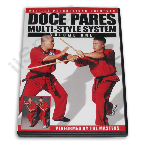 Doce Pares #1 Filipino Martial Arts Eskrima Escrima Kali Arnis training DVD by Masters Pableo, Roiles, Mosqueda & Onas