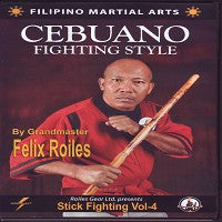 Filipino Martial Art Cebuano Stick Fighting #4 DVD GM Felix Roiles escrima kali
