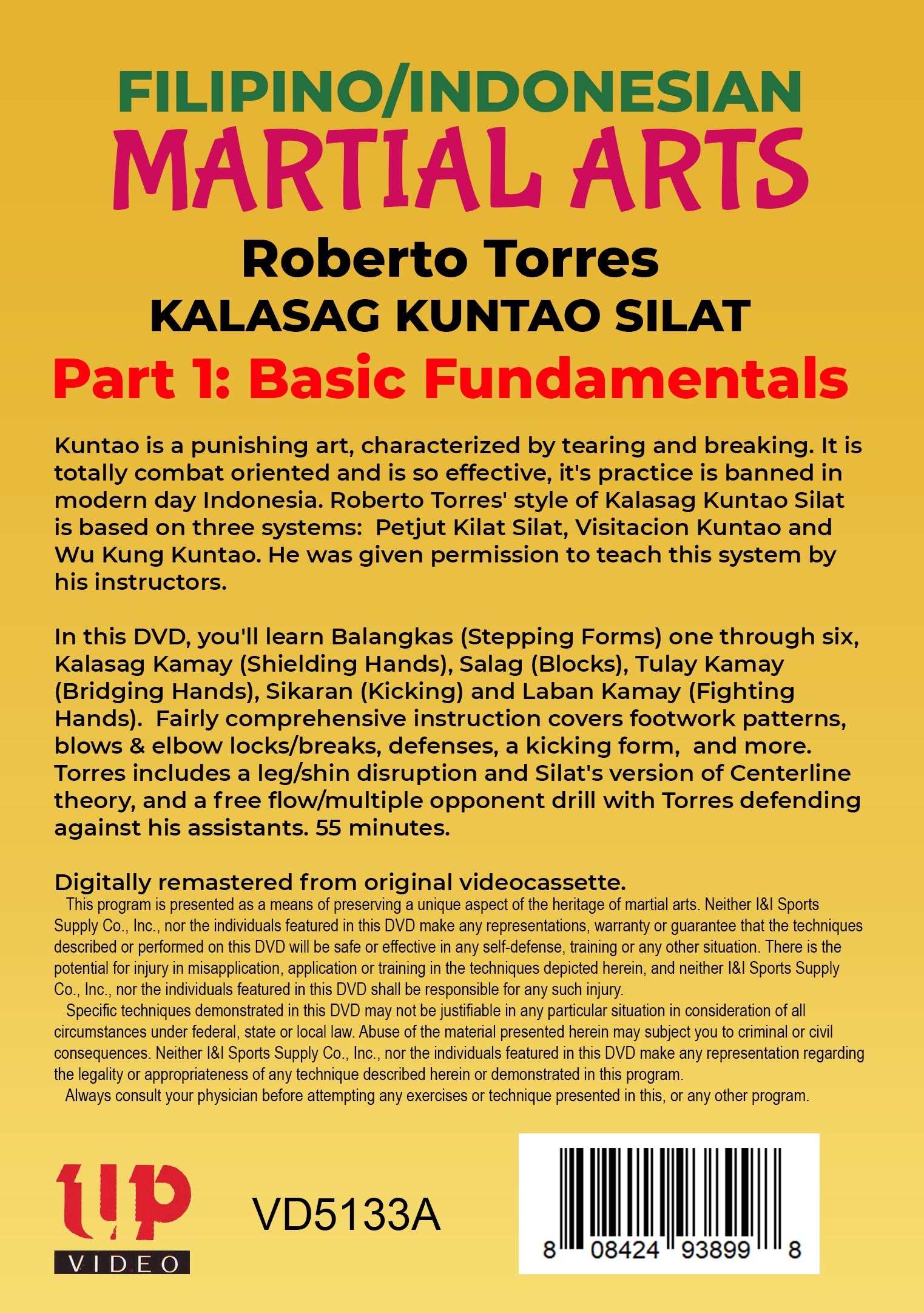 4 DVD SET Kalasag Kuntao Silat Filipino Indonesian Martial Arts - Roberto Torres
