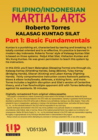 4 DVD SET Kalasag Kuntao Silat Filipino Indonesian Martial Arts - Roberto Torres