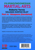4 DVD SET Kalasag Kuntao Silat Filipino Indonesian Martial Arts - Roberto Torres