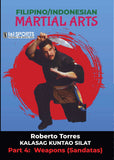 Kalasag Kuntao Silat Filipino Indonesian Martial Arts #4 Weapons DVD Roberto Torres