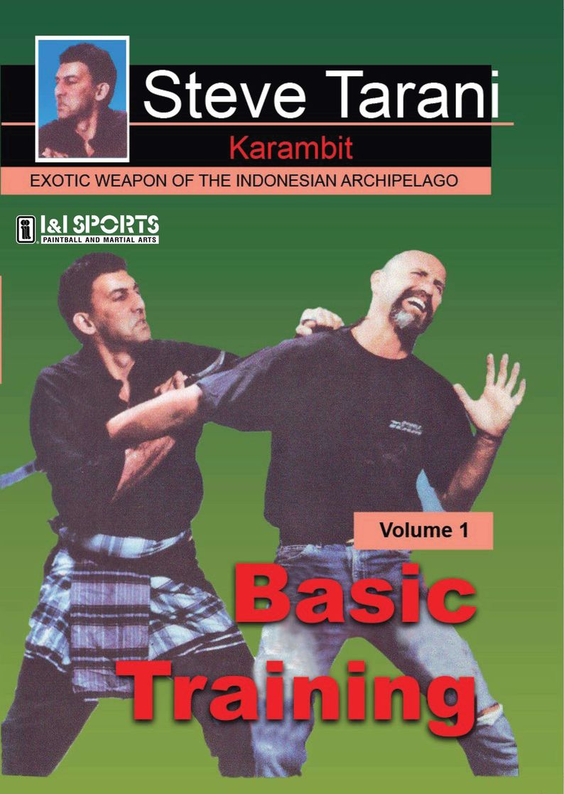 Indonesian Karambit Blade #1 Basic Training DVD Steve Tarani edged weapon