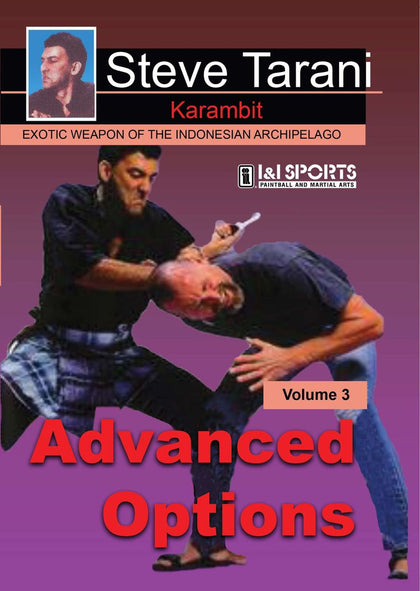 Indonesian Karambit blade weapons #3 Advanced Options DVD Steve Tarani knife