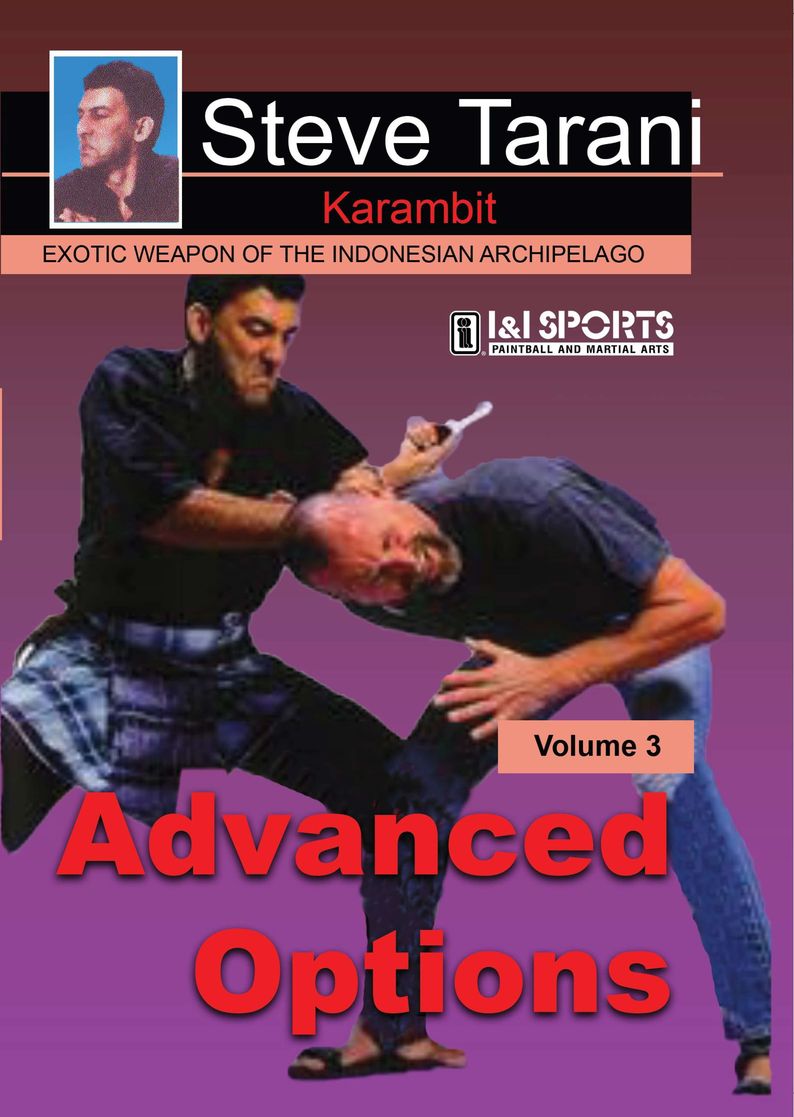 Indonesian Karambit blade weapons #3 Advanced Options DVD Steve Tarani knife