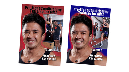 2 DVD SET Prefight Conditioning Training MMA Wrestling - Ken Yasuda Japan Champ