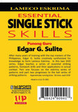 Lameco Eskrima Essential Single Stick Skills #1 Martial Arts DVD Edgar Sulite