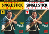 2 DVD Set Lameco Eskrima Essential Single Stick Skills Edgar Sulite