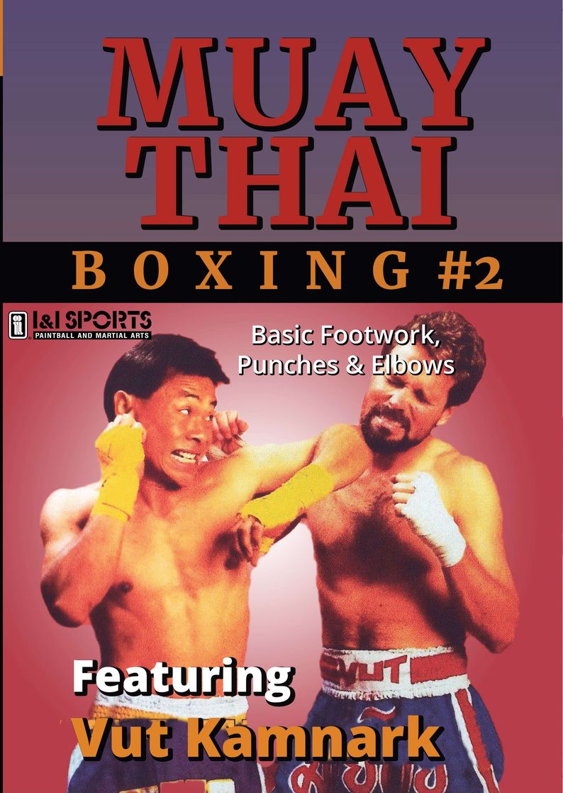 Muay Thai Boxing #2 Basic Footwork Punches & Elbows DVD Vut Kamnark wai kru