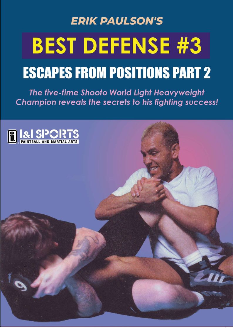 Erik Paulson Best Defense #3 Escapes from Positions #2 DVD MMA grappling nhb