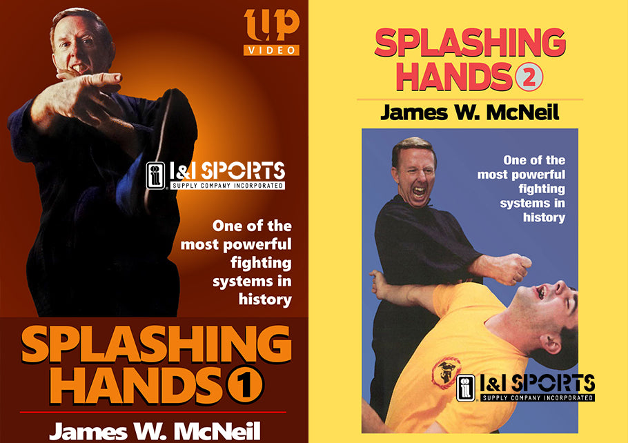 2 DVD SET Splashing Hands Kung Fu Advanced Power Fighting System James McNeil