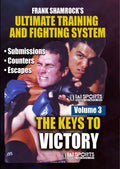 Frank Shamrock Training & Fighting #3 Ultimate Keys Victory DVD submissions MMA