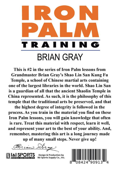 Kung Fu Iron Palm Training #2 Breathing Focus Speed Centering DVD GM Brian Gray