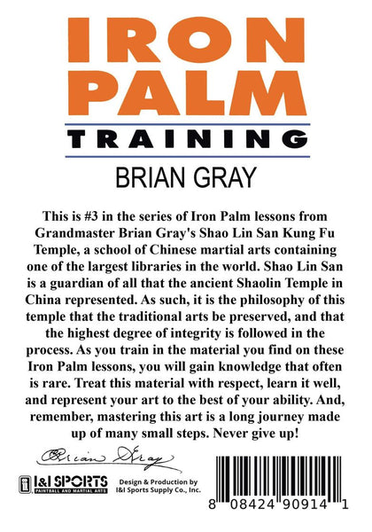 Kung Fu Iron Palm Training #3 Wave & Whip Advanced Breaking DVD GM Brian Gray