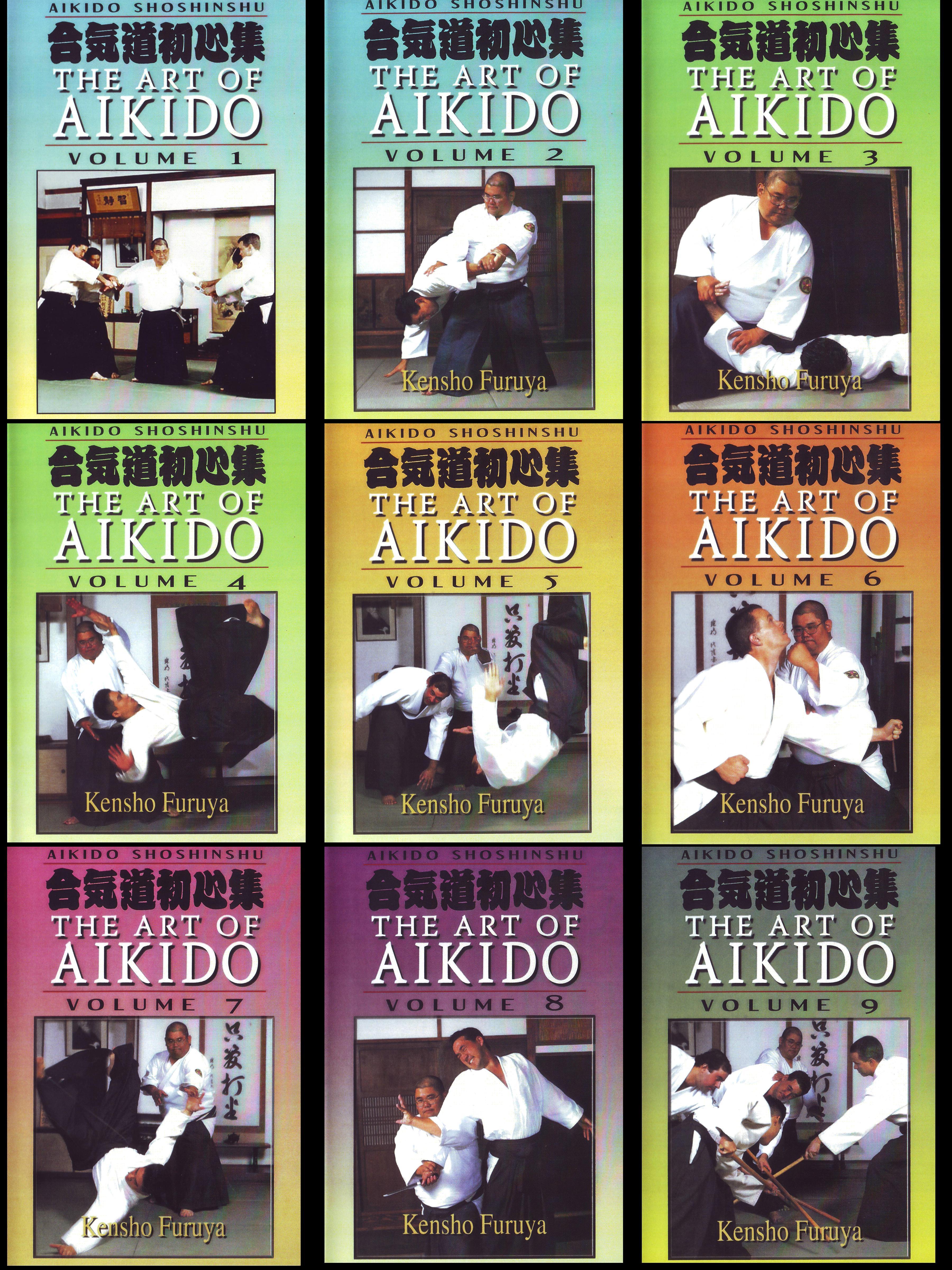 9 DVD SET Shoshinshu Art of Aikido Kensho Furuya Complete Martial Arts Course