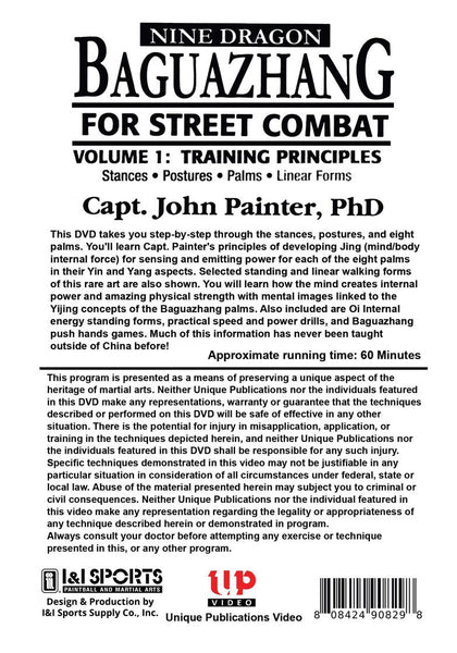 Nine Dragon Baguazhang Street Combat #1 Postures & Eight Palms DVD John Painter