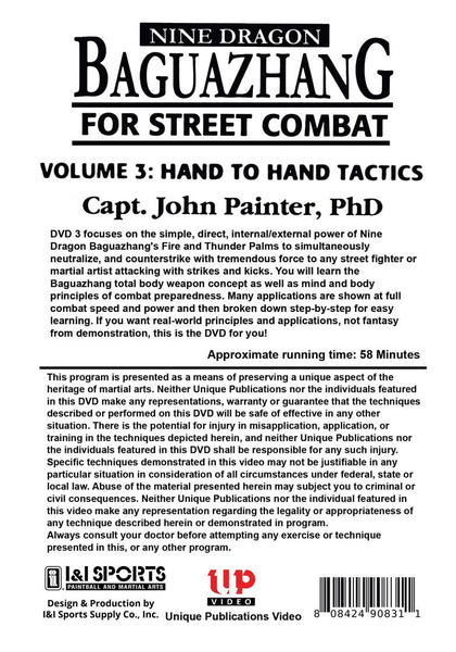 Nine Dragon Baguazhang Street Combat #3 Hand to Hand Tactics DVD John Painter