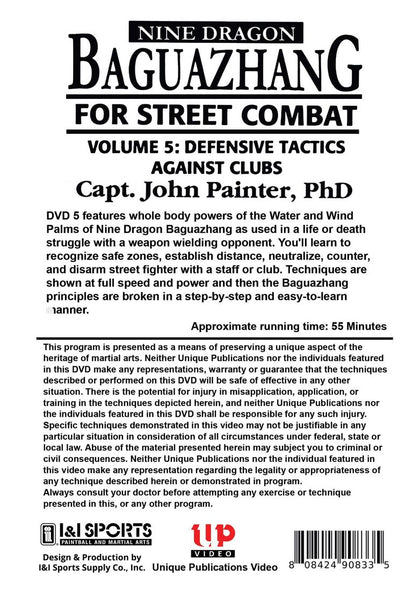 Nine Dragon Baguazhang Street Combat #5 Defensive Tactics DVD John Painter