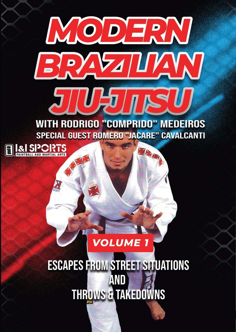 Modern Brazilian Jiu Jitsu #1 Street Situations DVD Rodrigo Comprido Medeiros