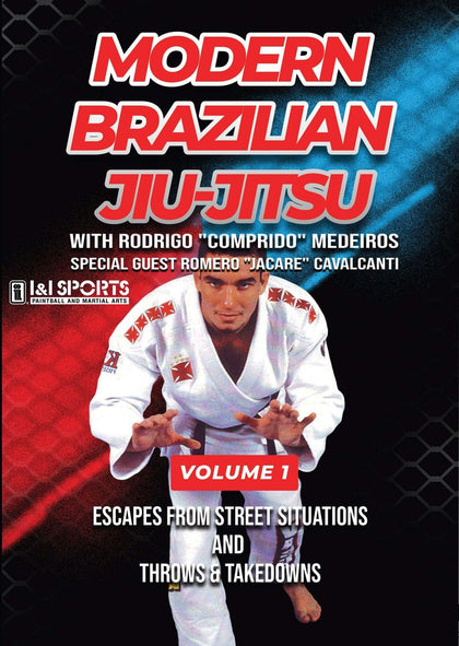 Modern Brazilian Jiu Jitsu #1 Street Situations DVD Rodrigo Comprido Medeiros