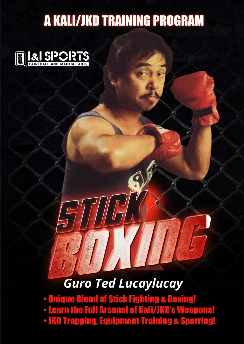 Stickboxing Filipino Kali/Jeet Kune Do DVD Ted Lucaylucay martial arts escrima