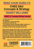 Wing Chun Gung Fu Chee Sau #2 Look Sau Combat Sticky Hands DVD Randy Williams