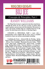 Wing Chun Gung Fu Biu Jee Concepts & Principles #1 DVD Randy Williams