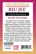 Wing Chun Gung Fu Biu Jee Combat Techniques DVD Randy Williams