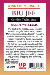 Wing Chun Gung Fu Biu Jee Combat Techniques DVD Randy Williams
