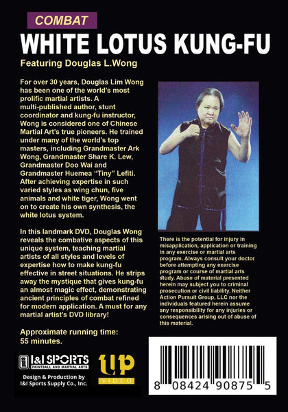 Combat White Lotus Chinese Kung Fu DVD Wing Chun Five Animals Douglas Wong