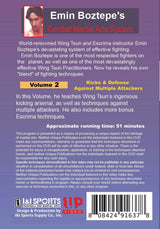 3 DVD Set Combat Martial Arts Counter Grappling Emin Boztepe wing tsun escrima