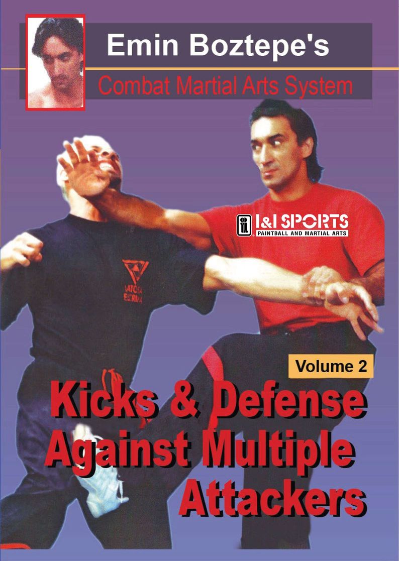 Combat Martial Arts #2 Kicks Defense Against Multiple Attackers DVD Emin Boztepe