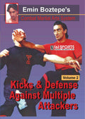 Combat Martial Arts #2 Kicks Defense Against Multiple Attackers DVD Emin Boztepe