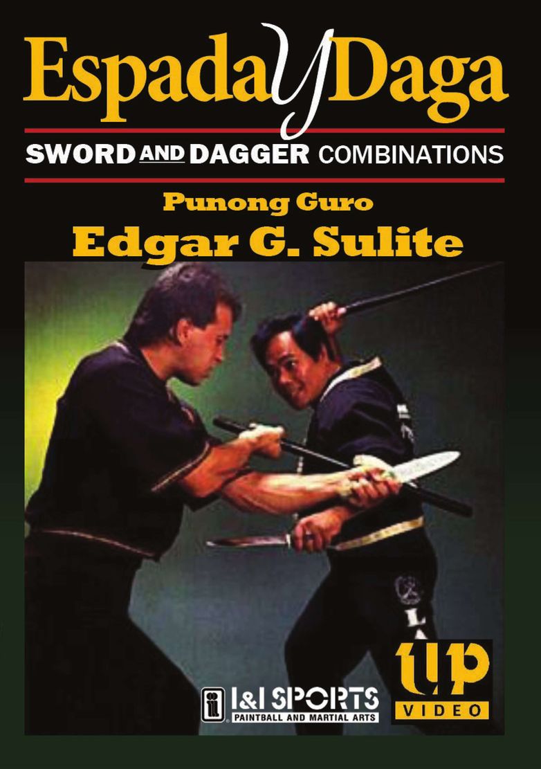 Espada Y Daga Sword & Dagger Lameco Eskrima Filipino Martial Art DVD Edgar Sulite