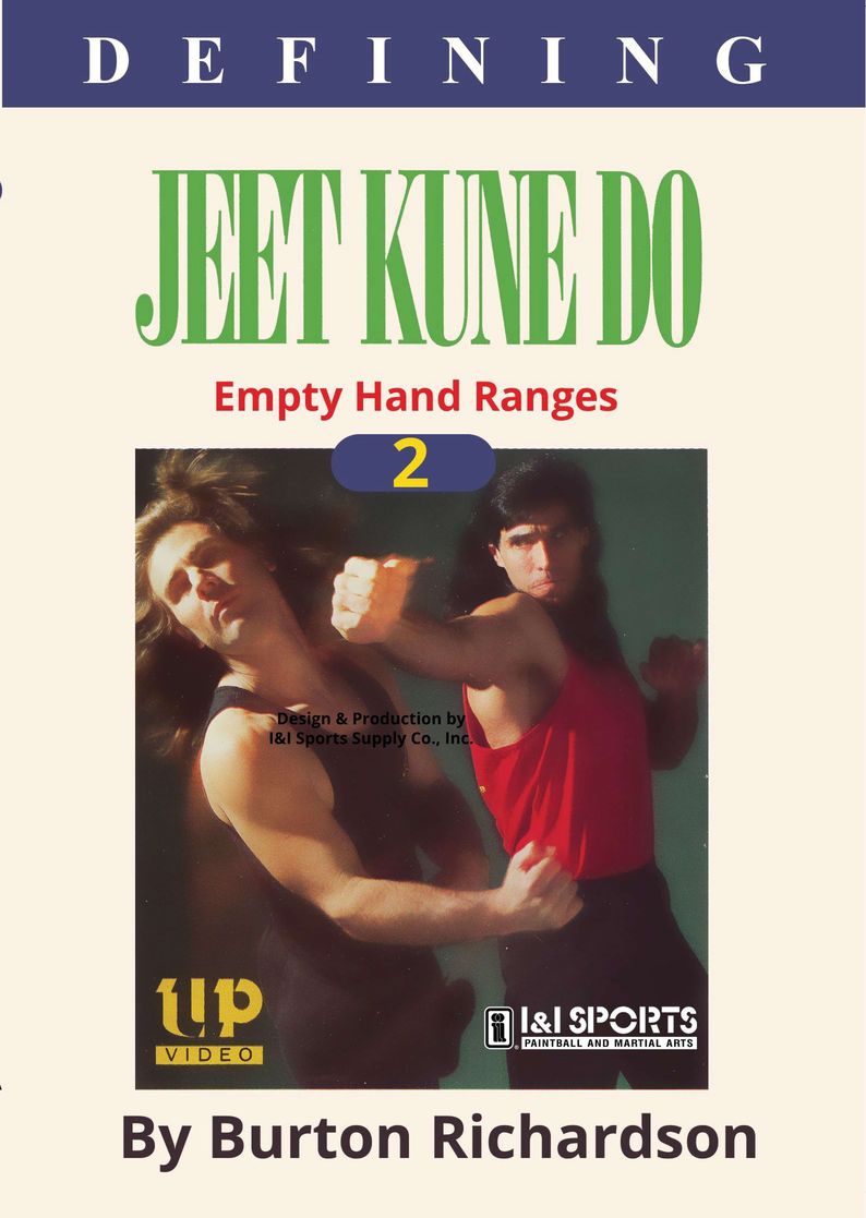 Defining Bruce Lee Jeet Kune Do #2 Empty Hand Ranges DVD by Burton Richardson