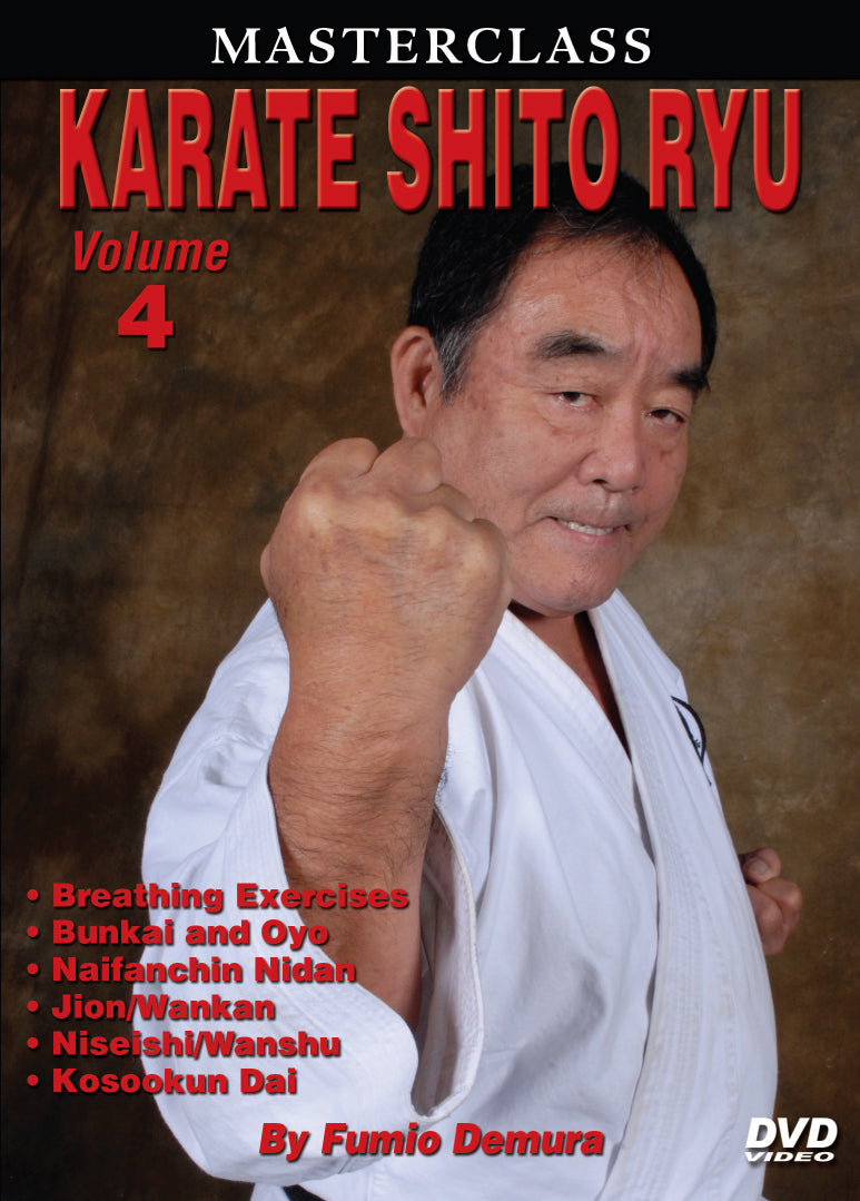 Master Class Fumio Demura Karate Shito Ryu #4 Sparring DVD japanese shotokan
