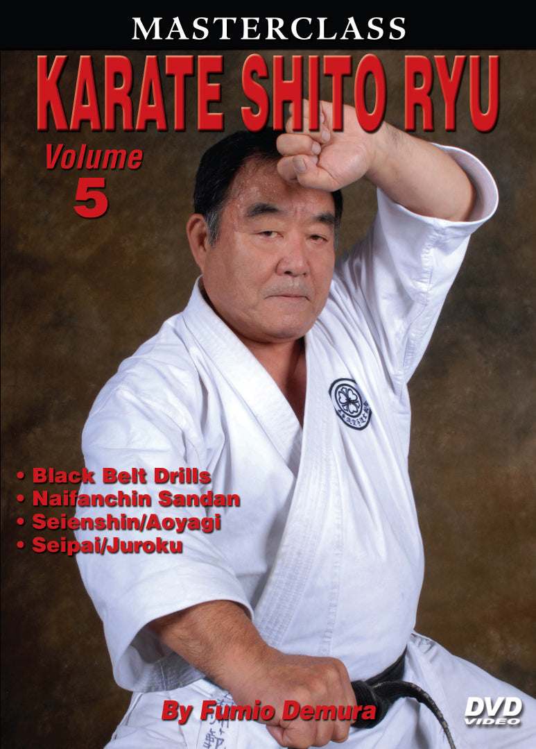 Master Class Fumio Demura Karate Shito Ryu #5 Advanced Kicking DVD japanese shotokan