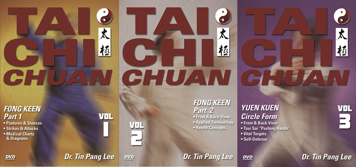 3 DVD SET Tai Chi Chuan Fong Keen & Yuen Kuen Circle Form Tin Pang Lee yin yang
