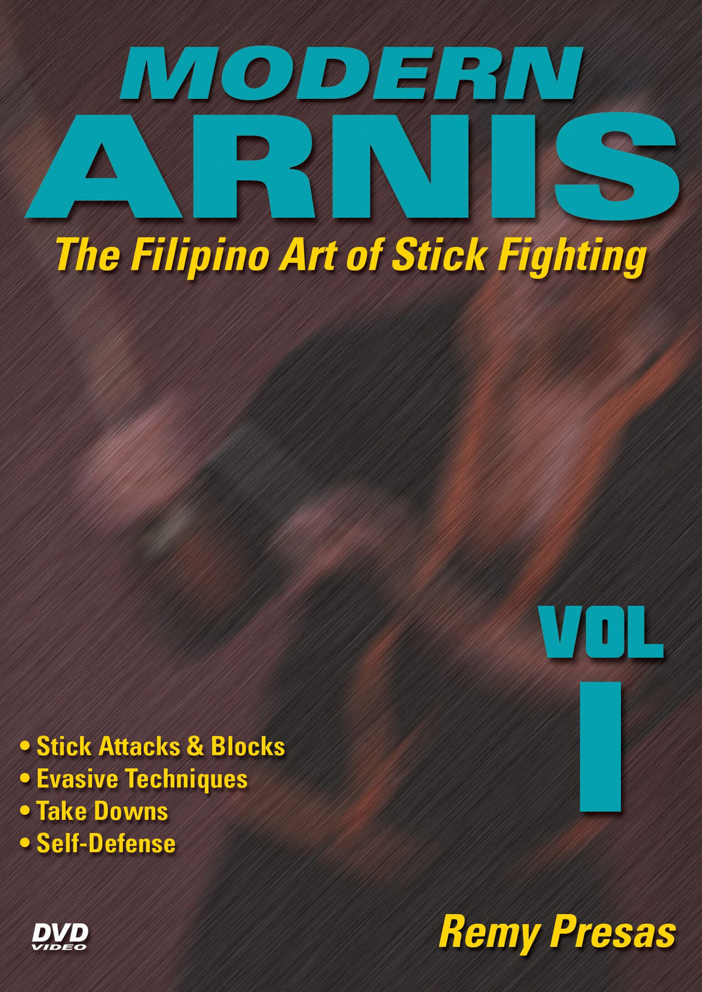 Modern Arnis Filipino Stick Fighting #1 attacks, takedowns ++ DVD Remy Presas