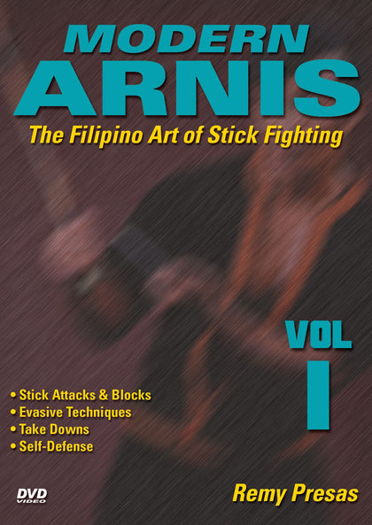 Modern Arnis Filipino Stick Fighting #1 attacks, takedowns ++ DVD Remy Presas
