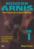Modern Arnis Filipino Stick Fighting #1 attacks, takedowns ++ DVD Remy Presas