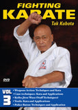 Fighting Karate #3 Weapons Cane Tonfa Keibo Police Baton DVD Takayuki Kubota